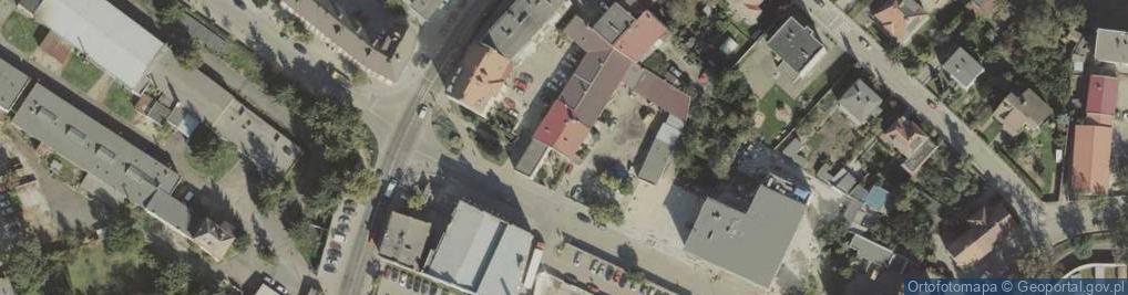 Zdjęcie satelitarne Centrum Usług Komunalnych i Technicznych w Strzelinie