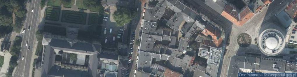 Zdjęcie satelitarne Centrum Usług Kserograficznych Multiksero