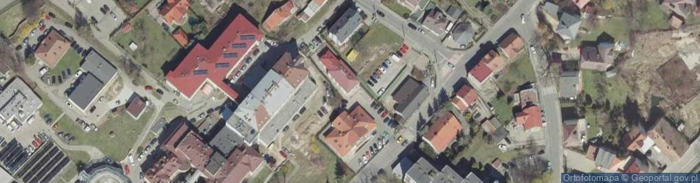 Zdjęcie satelitarne Centrum Usług Medycznych MaxMed Marek Maciaszek
