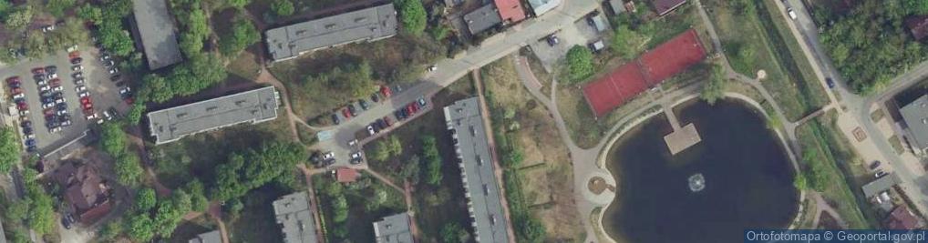 Zdjęcie satelitarne Centrum Usług Progresja Paweł Kuśmierski