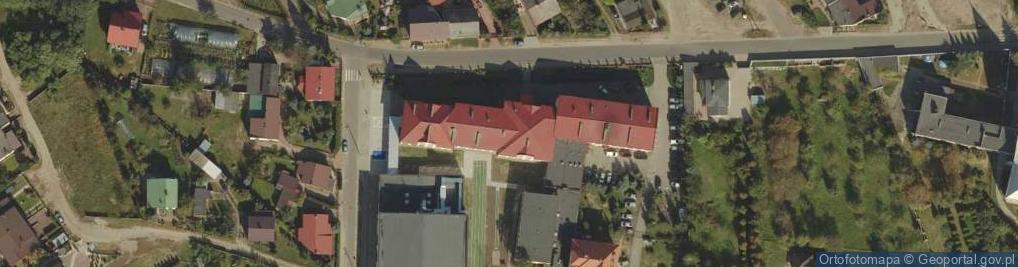 Zdjęcie satelitarne Centrum Usług Wspólnych w Golinie