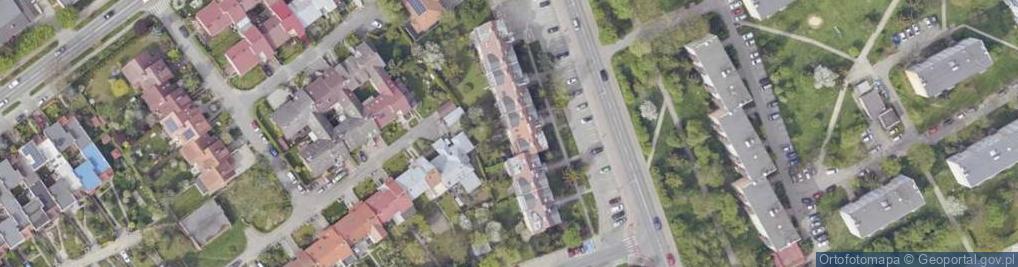 Zdjęcie satelitarne Centrum Usługowe Bio Med