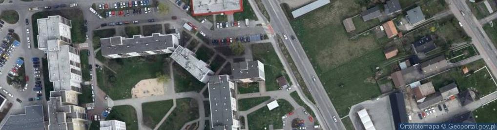 Zdjęcie satelitarne Centrum Usługowo Szkoleniowe "Progress" Halina Nowak