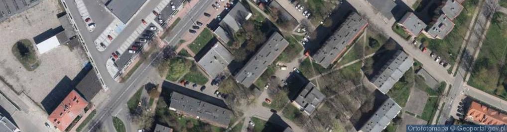 Zdjęcie satelitarne Cezary Goślicki - Działalność Gospodarcza