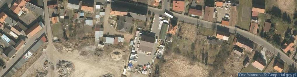 Zdjęcie satelitarne Cezary Urbaniak Handel Artykułami Przemysłowymi Budowlanymi i do Produkcji Rolnej