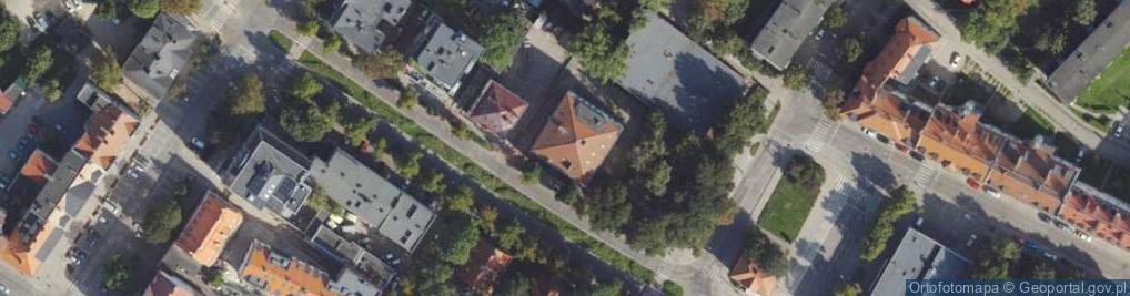 Zdjęcie satelitarne Chata