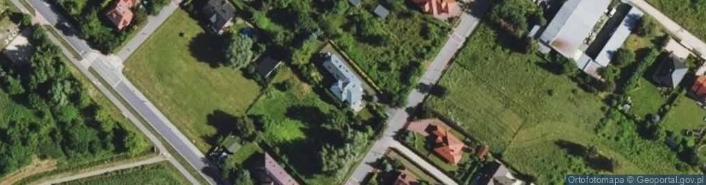 Zdjęcie satelitarne Chaty Wichrowe Wzgórze Katarzyna Czajkowska