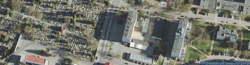 Zdjęcie satelitarne Chełmska Spółdzielnia Mieszkaniowa w Chełmie