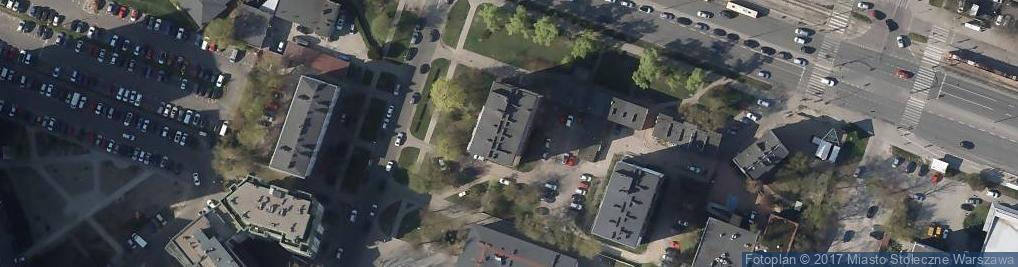 Zdjęcie satelitarne CHI Centrum Handlu Internetowego