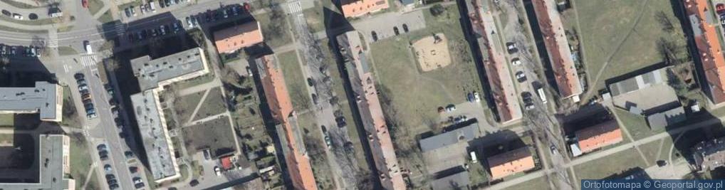 Zdjęcie satelitarne Chodkowska Janina