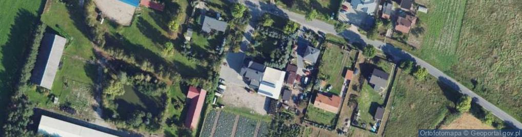 Zdjęcie satelitarne Choinki Kutno