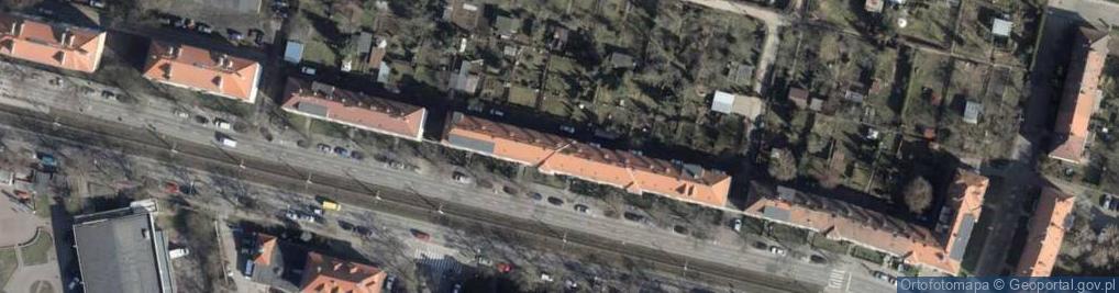 Zdjęcie satelitarne Chojnowska