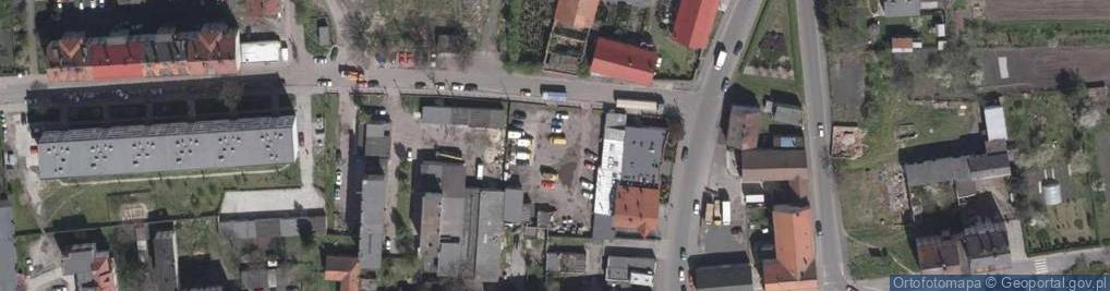 Zdjęcie satelitarne Chojnowski Zaklad Gospodarki Komunalnej i Mieszkaniowej