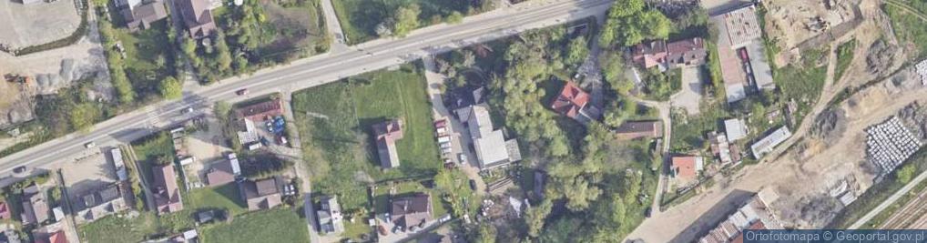 Zdjęcie satelitarne Chyc-Magdzin Edward Zakład Rzemieślniczy Mechaniki Pojazdowej-Blacharstwo
