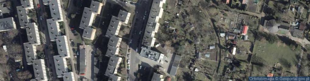Zdjęcie satelitarne Ciepły Dom