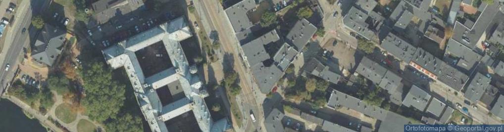 Zdjęcie satelitarne Cieślar Nieruchomości Karolina Kilanowska