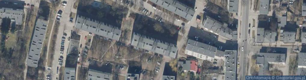 Zdjęcie satelitarne Ciołkiewicz