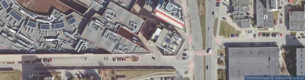 Zdjęcie satelitarne Cityvets J Łętek i Wspólnik