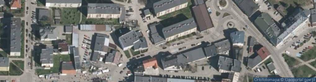 Zdjęcie satelitarne "Ciucholand" Odzież Zachodnia Kazimierz Kowalewicz