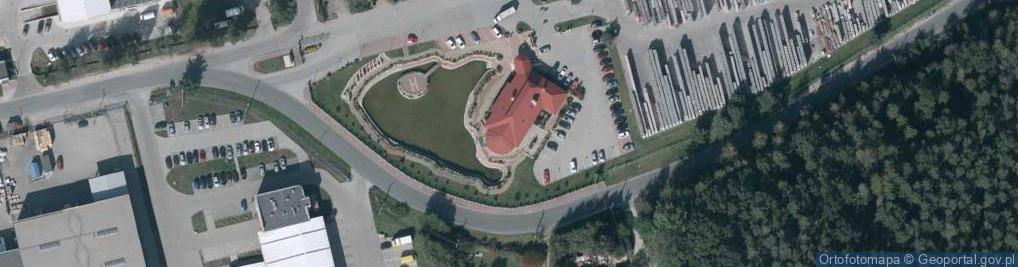 Zdjęcie satelitarne CJ Blok Fabryka Elementów Budowlanych