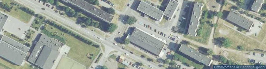 Zdjęcie satelitarne Claudia Sklep Spożywczo Przemysłowy