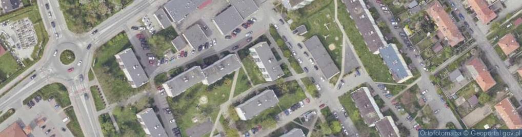 Zdjęcie satelitarne Clematis Katarzyna Drewniany