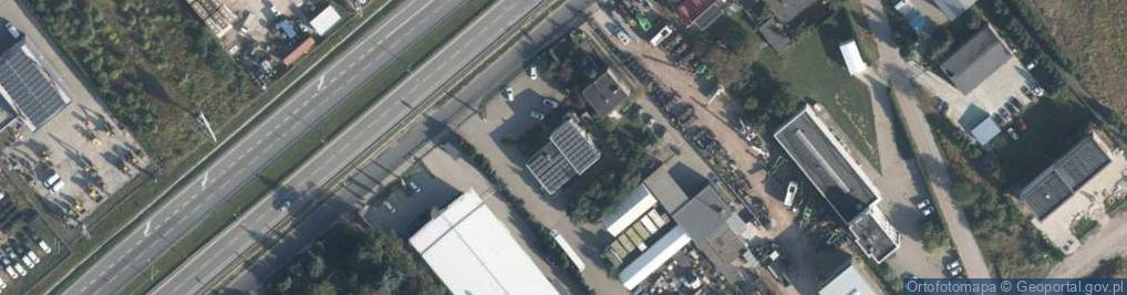 Zdjęcie satelitarne CLJ Centrum Logistyczne