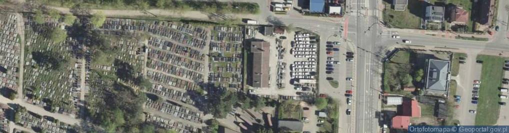 Zdjęcie satelitarne Cmentarz Miejski w Białymstoku