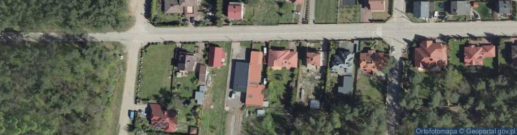 Zdjęcie satelitarne CON Białystok - Produkcja i Sprzedaż wyrobów papierowcyh