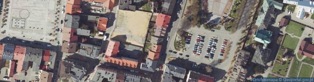 Zdjęcie satelitarne Cuk Ubezpieczenia Oddział Oświęcim Przemysław Gałgan, Kamil Jarosz