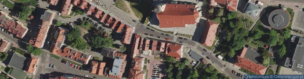 Zdjęcie satelitarne Cukiernia Brzozowski