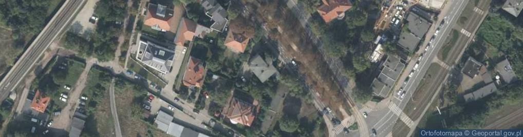 Zdjęcie satelitarne Cukiernia Weber na Sołaczu