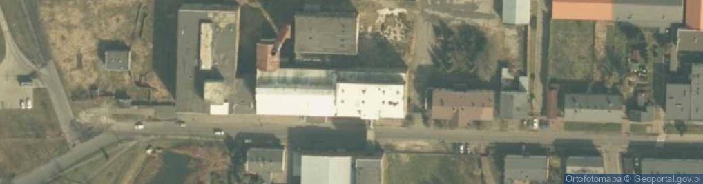 Zdjęcie satelitarne Cukrownia Leśmierz - w likwidacji