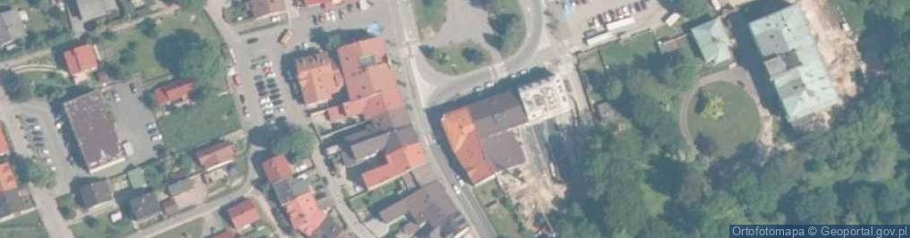Zdjęcie satelitarne Ćwiertnia