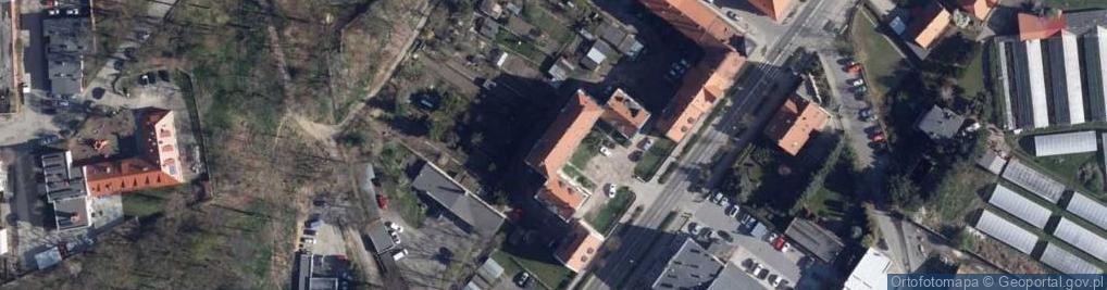Zdjęcie satelitarne Cybulski P.Ubezpiecz., Świdnica