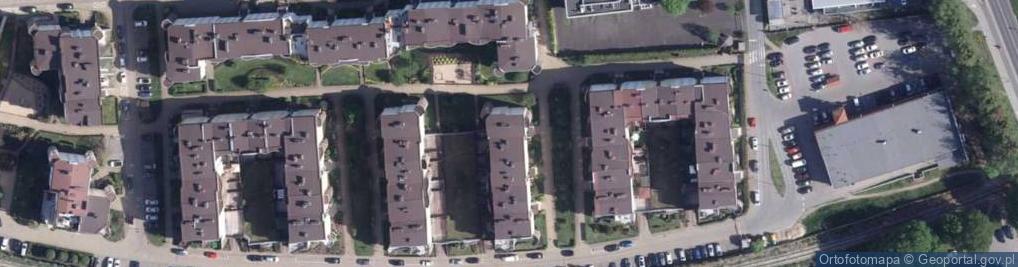 Zdjęcie satelitarne Cyrankowska Guzińska Magdalena Przedsiębiorstwo Wielobranżowe Onyx