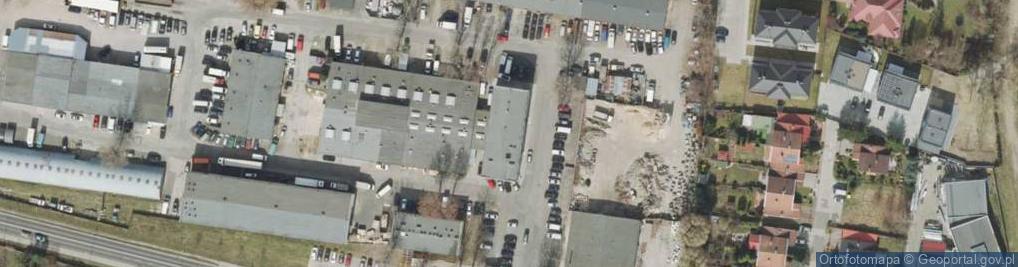 Zdjęcie satelitarne Cyrok Grzegorz Biuro Ekspertyz Budowlanych i Usług Komputerowych "Komeksbud"