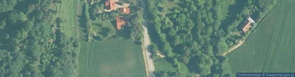 Zdjęcie satelitarne Czarny Groń