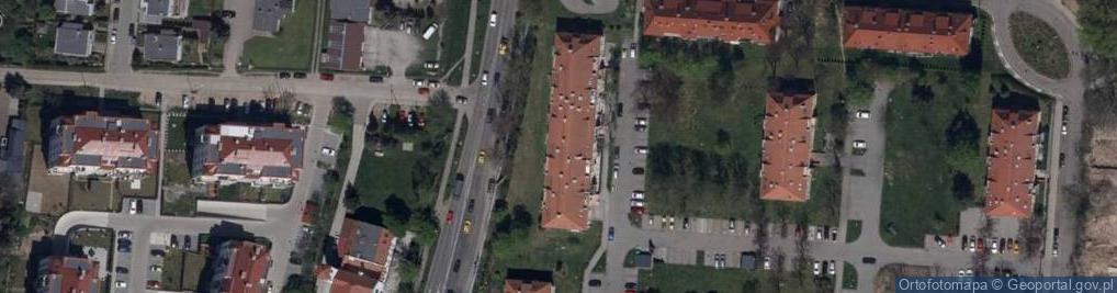 Zdjęcie satelitarne CZP Wzornik Centrum Zarządzania Pomiarami Karol Jędrusiak