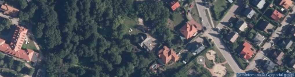 Zdjęcie satelitarne "Cztery Łapy" Anita Kłos
