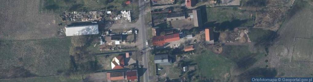 Zdjęcie satelitarne "Cztery Pory Roku' Baza Edukacyjno-Noclegowa Aleksandra Lipka