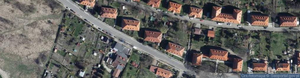 Zdjęcie satelitarne Czyrko M.Ubezpiecz., Wałbrzych