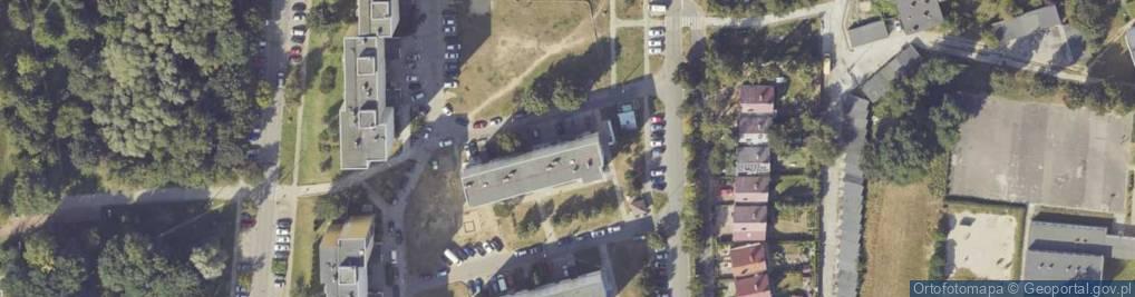 Zdjęcie satelitarne Czyścioch