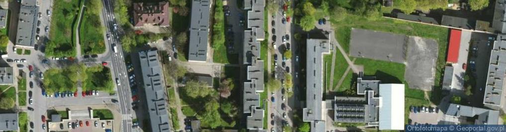 Zdjęcie satelitarne D A K Kora Pełka Paweł Wiśniewska Barbara