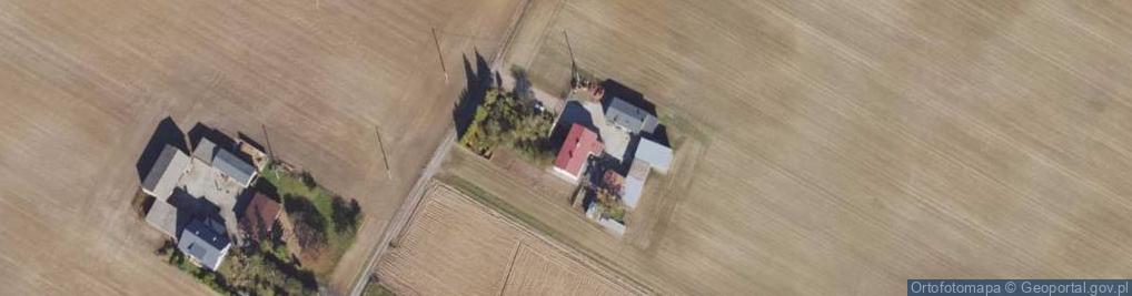 Zdjęcie satelitarne D.Ż.Ogrody Dariusz Żołądź