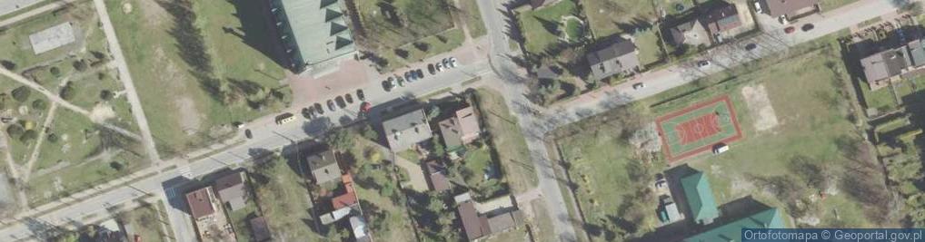 Zdjęcie satelitarne Dąbrowa Krzysztof Zakład Produkcji Narzędzi Dąbpol