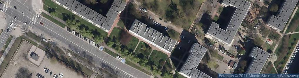 Zdjęcie satelitarne Dąbrowscy z A