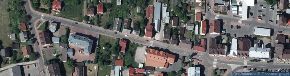 Zdjęcie satelitarne Dąbrowska Firma KMD