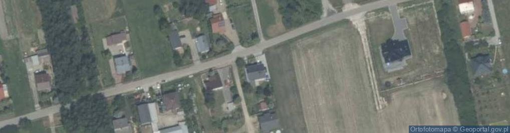 Zdjęcie satelitarne Dachy