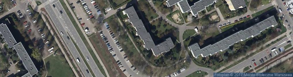 Zdjęcie satelitarne Dafne M A Głuchowska